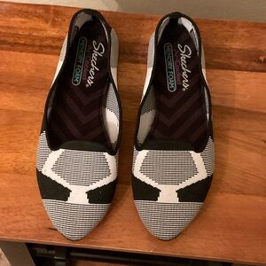 Skechers Women's Monochrome Slip-On Flats